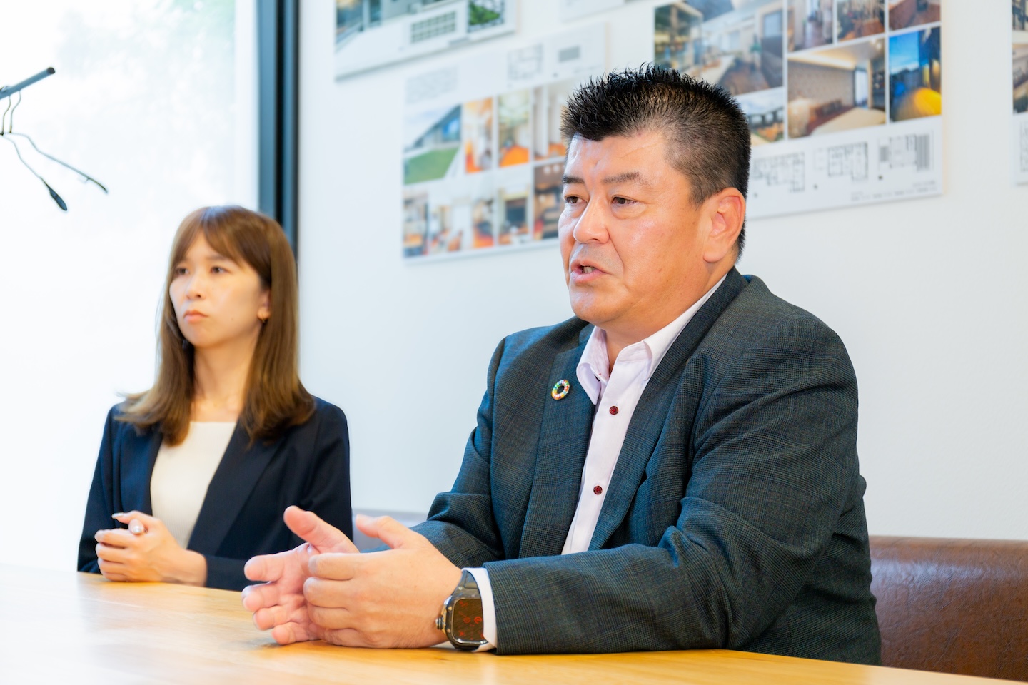 対談する池田氏と渡沼氏